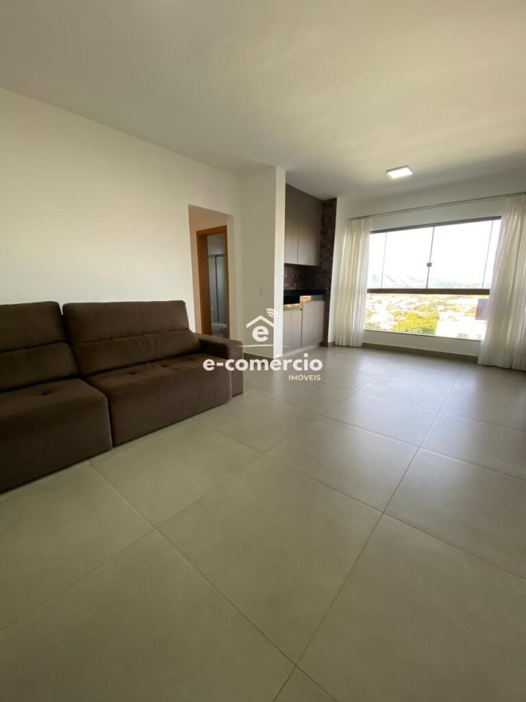 Apartamento novo, com armários planejados e semimobiliado para locação em Lavras